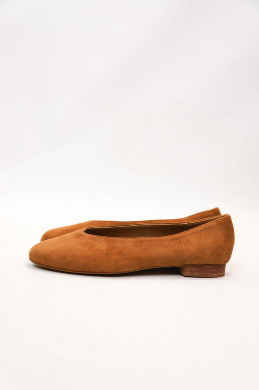 Ballerines en daim camel Findlay Taille 40 - NEUF