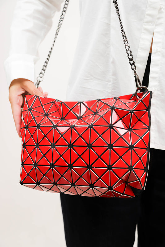 Sac bandoulière rouge Bao Bao - PEPITE