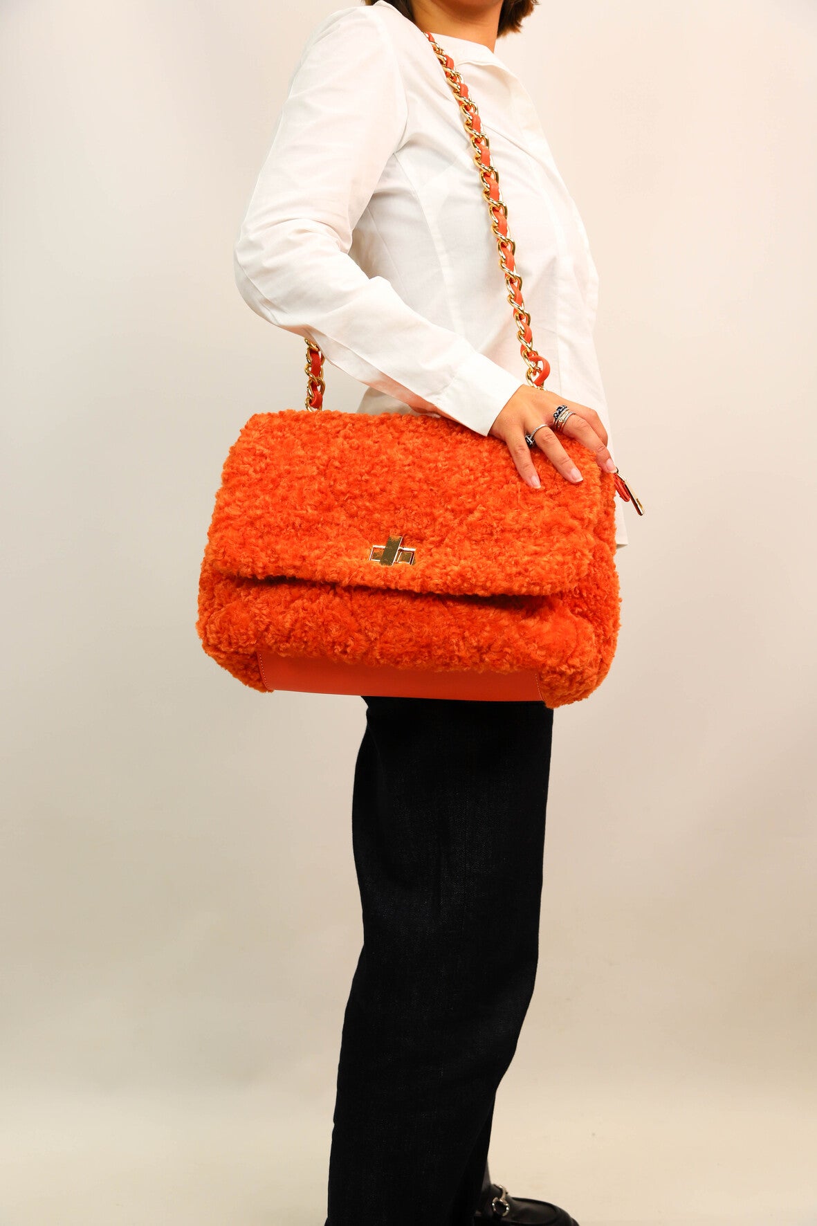 Sac à main orange Alex & Max