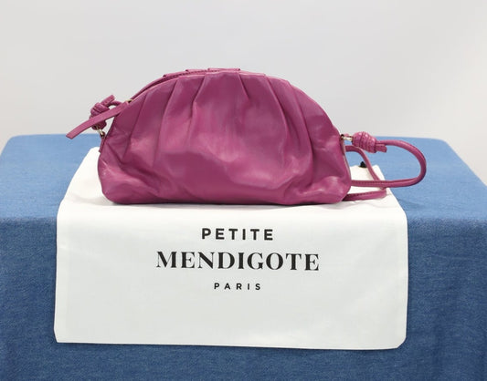 Sac violet en cuir Petite mendigote