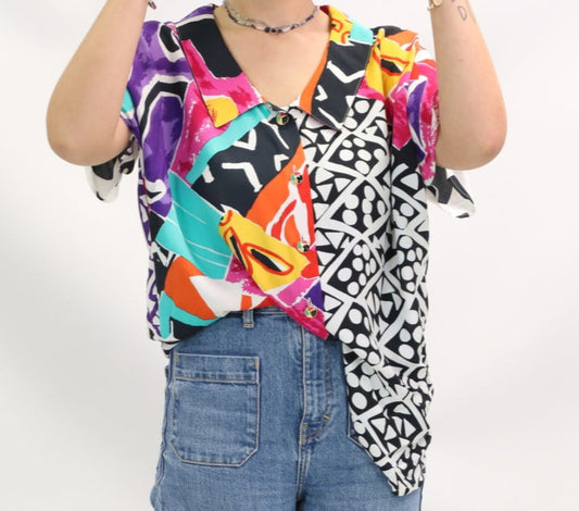 Chemisier multicolore Louis Féraud Taille M