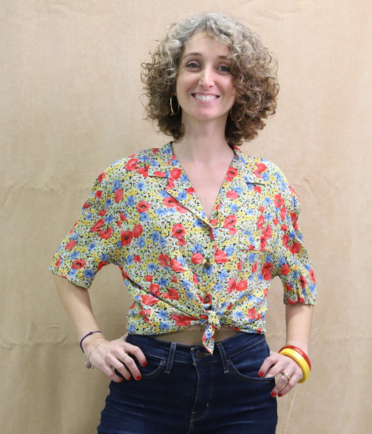 Chemisier fleuri Taille S
