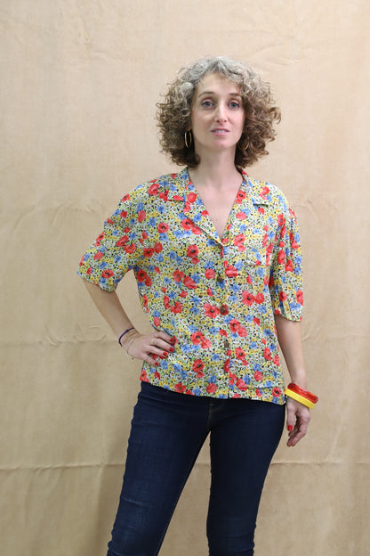 Chemisier fleuri Taille S