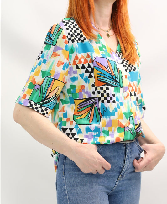 Chemisier multicolore Taille M