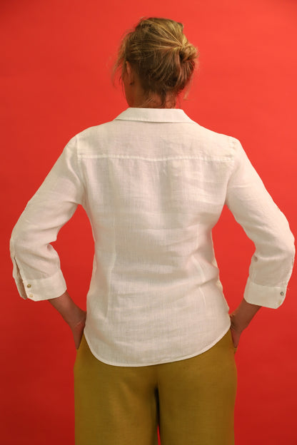 Chemise blanche à manches longues, Zara, Taille S
