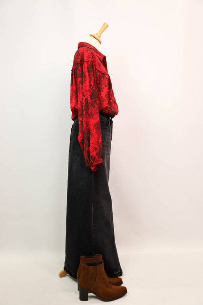 Chemisier rouge Promod Taille XL