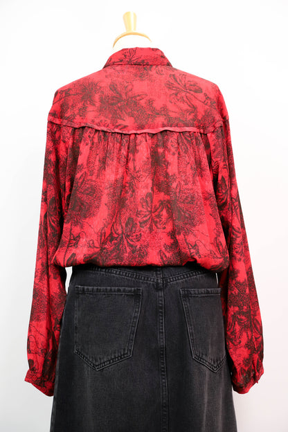 Chemisier rouge Promod Taille XL