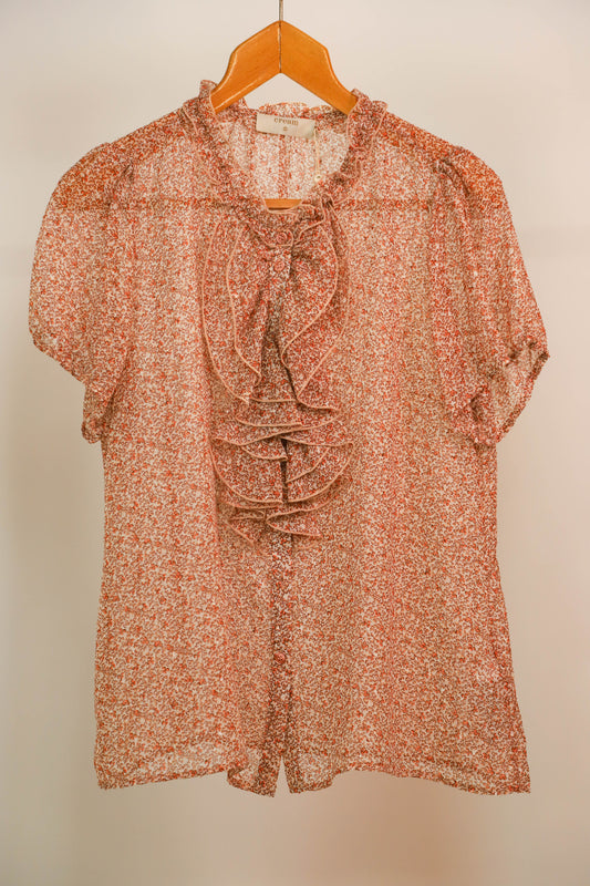 Chemisier fleuri Cream Taille XXL - NEUF