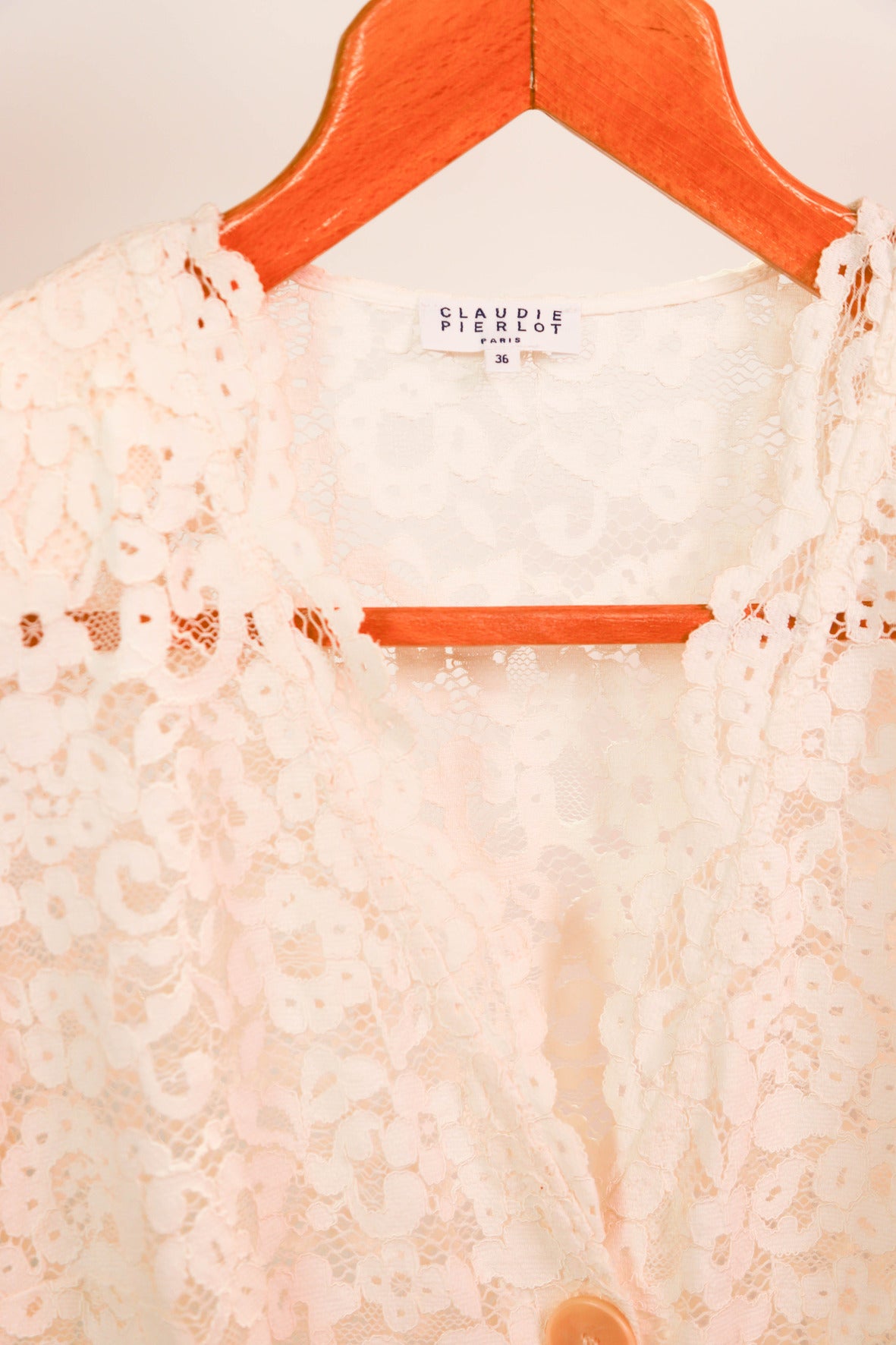 Blouse écru Claudie Pierlot Taille S