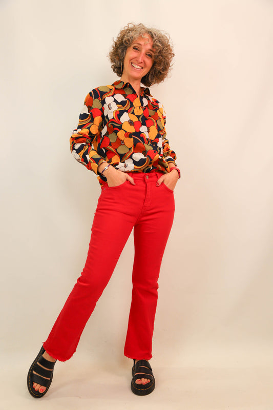 Jean rouge Zac & Zoe Taille S