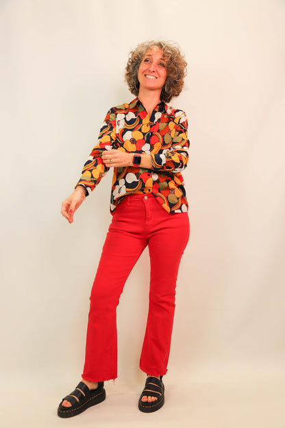 Jean rouge Zac & Zoe Taille S