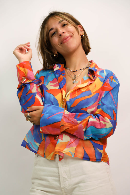 Chemise multicolore Morgan Taille S