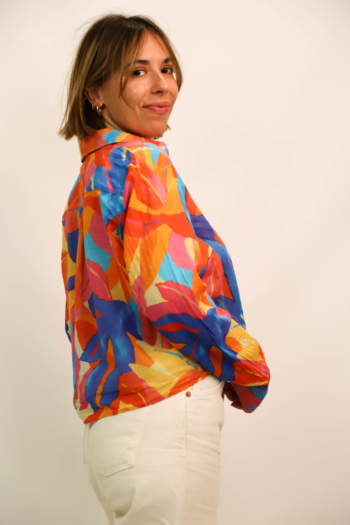 Chemise multicolore Morgan Taille S