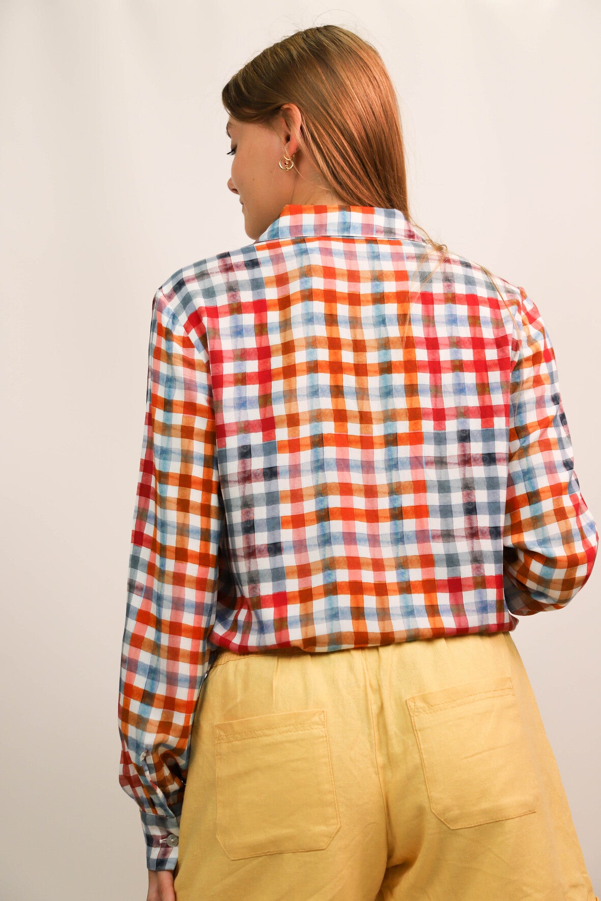 Chemise à carreaux La Fée Maraboutée Taille S