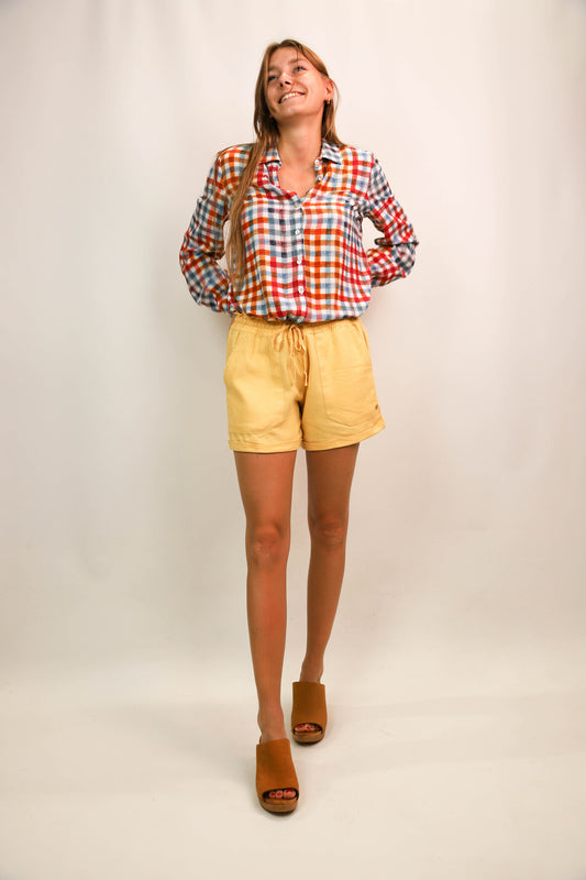 Chemise à carreaux La Fée Maraboutée Taille S