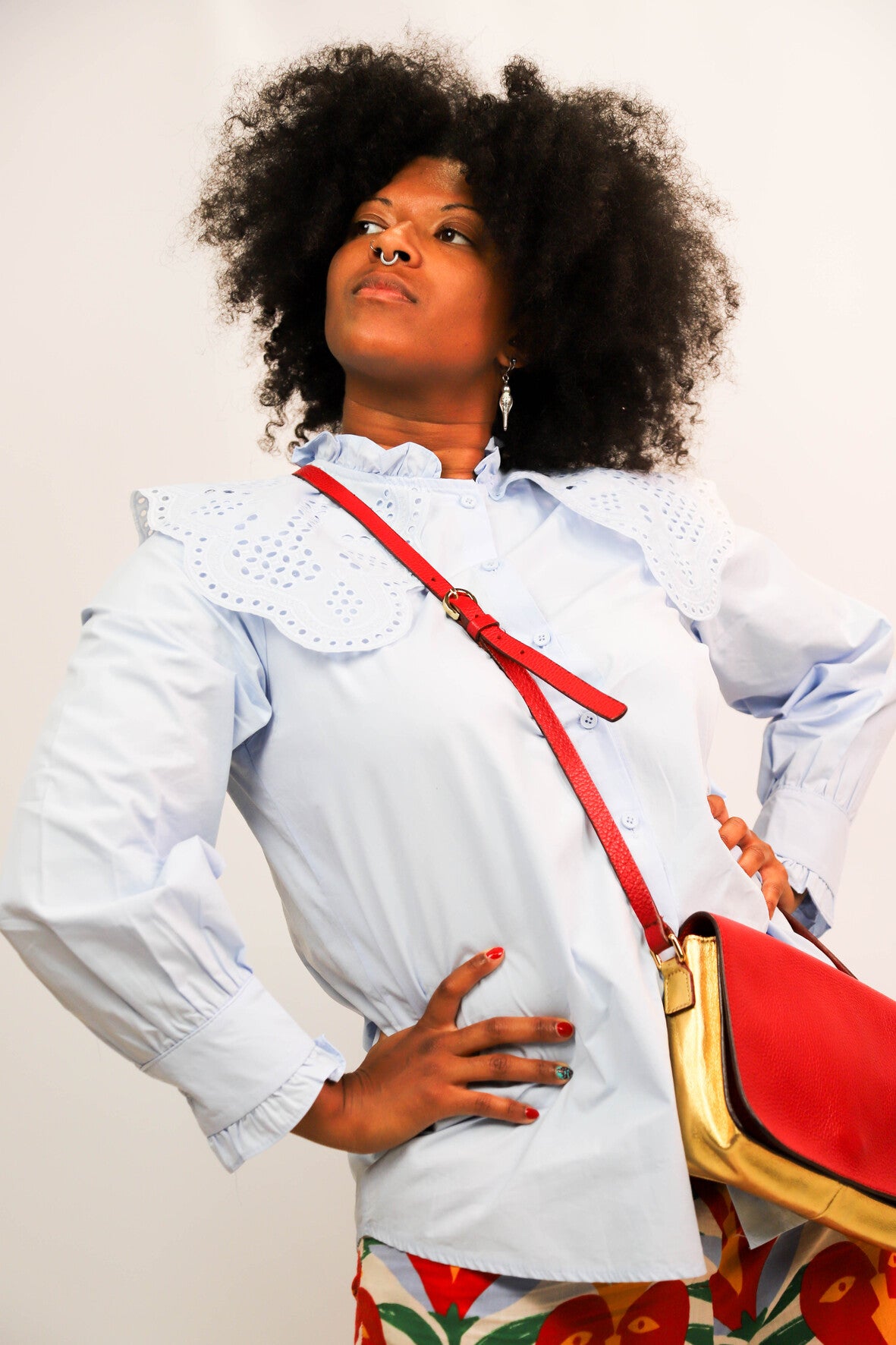 Blouse bleue Pinka Taille Unique - NEUF