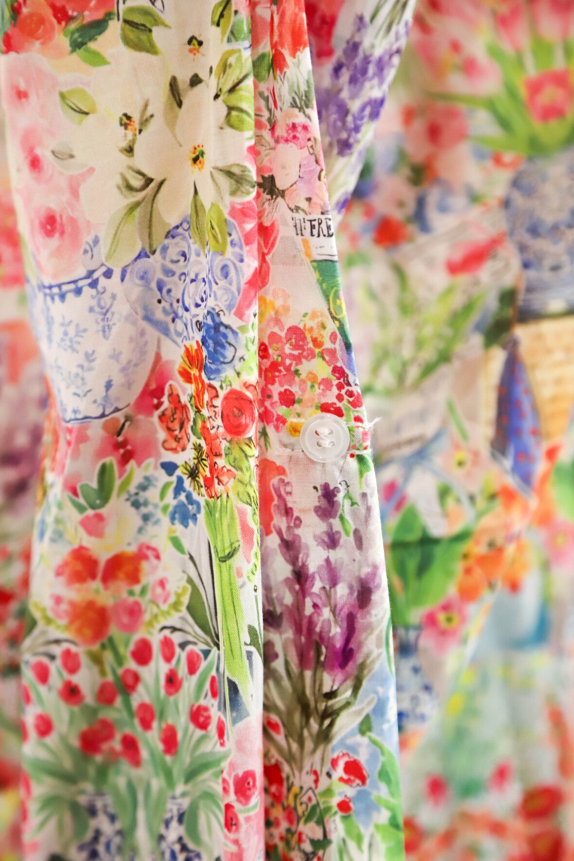 Chemise fleurie Maison Onado Taille S - NEUF