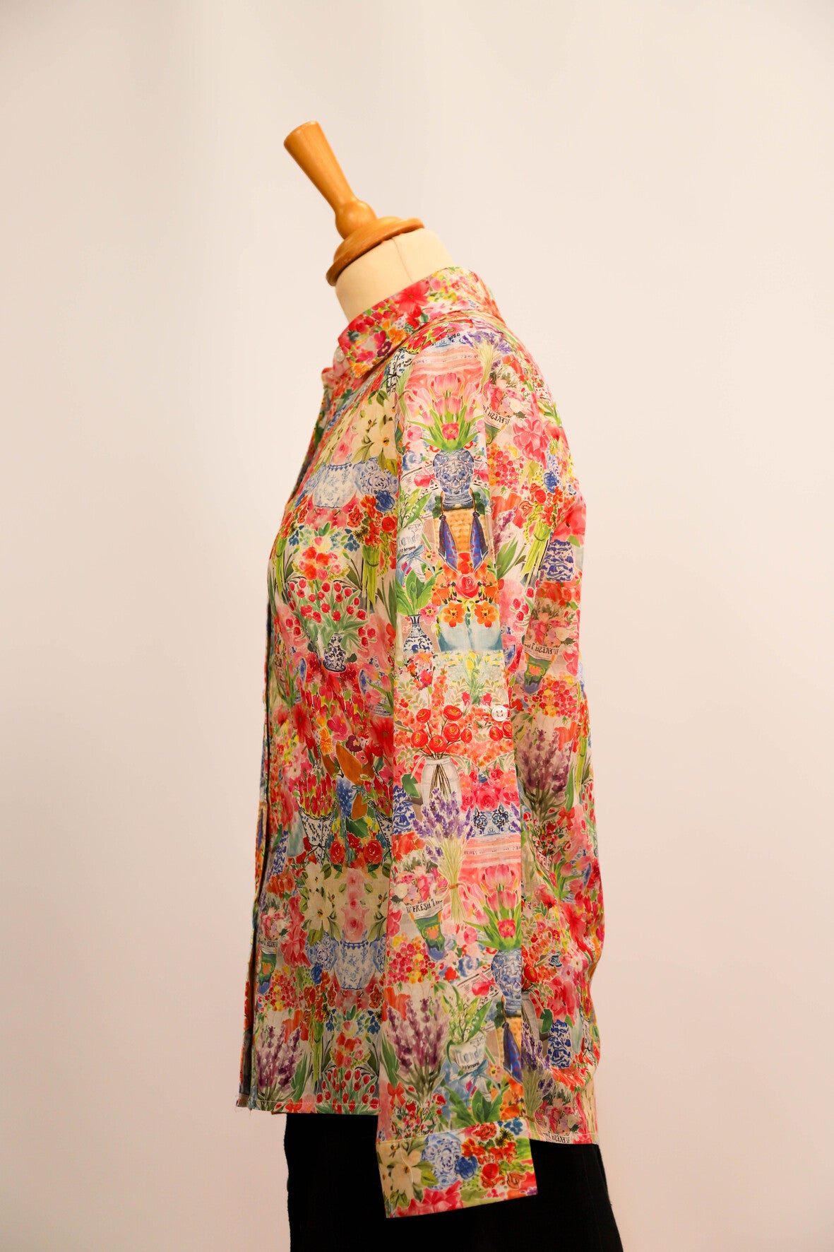 Chemise fleurie Maison Onado Taille S - NEUF