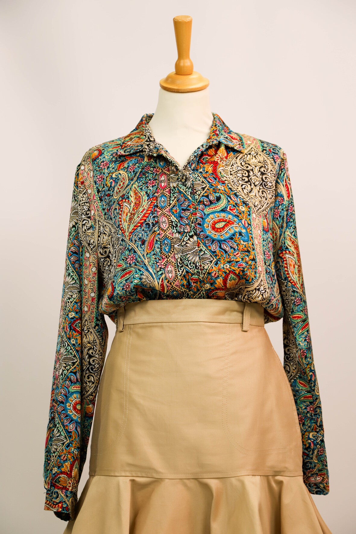 Chemise à motif multicolore Season Taille L