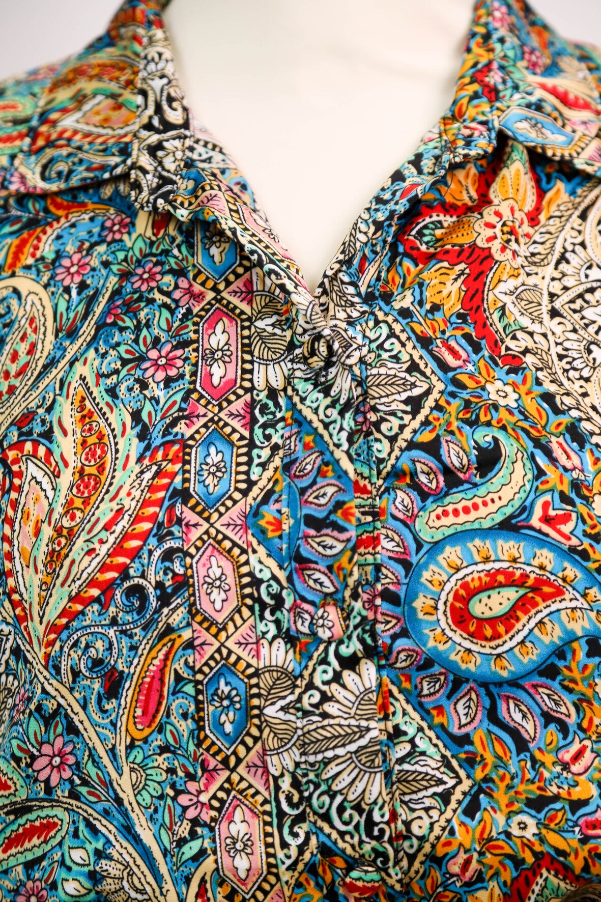 Chemise à motif multicolore Season Taille L
