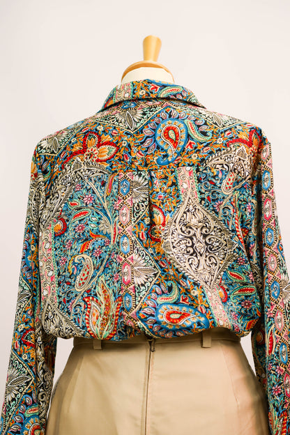 Chemise à motif multicolore Season Taille L