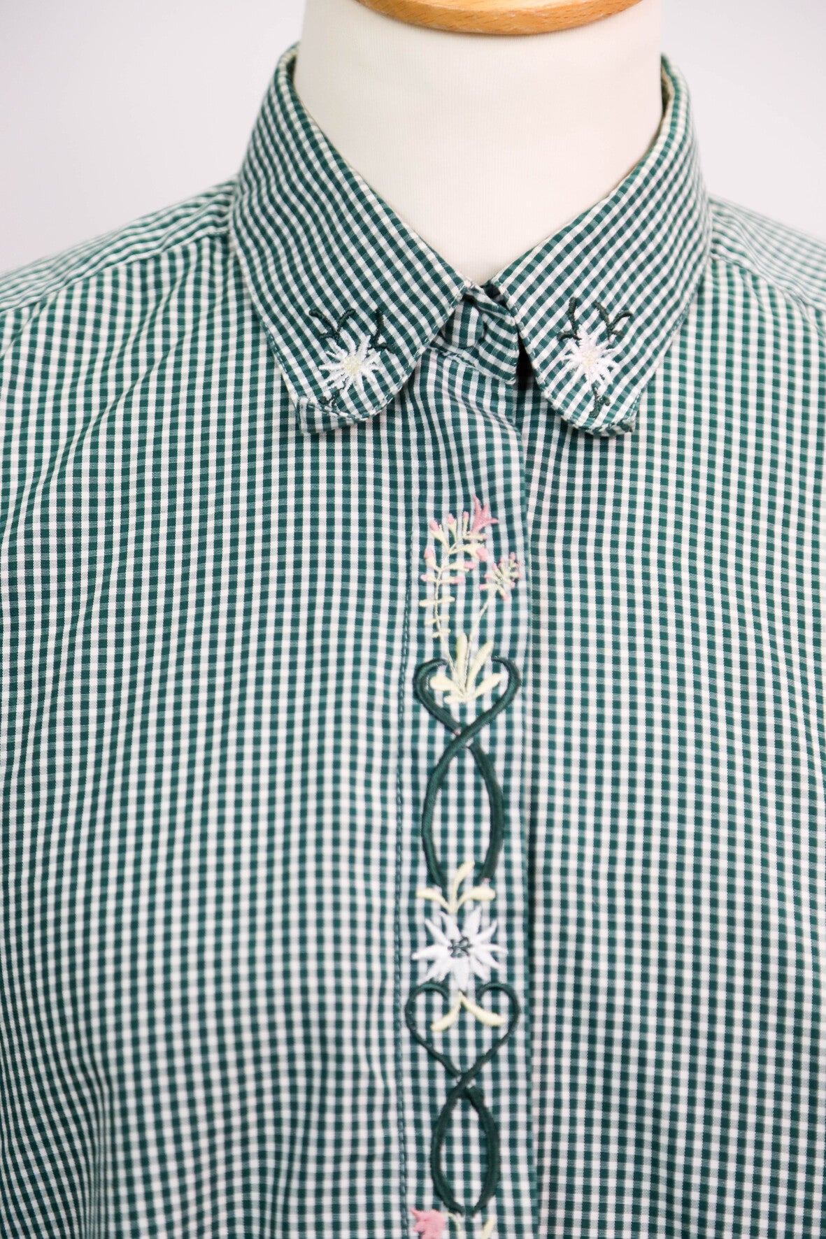 Chemise vichy verte Mary Kimberley Chemiserie Taille L