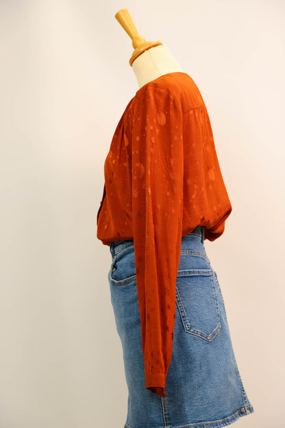 Blouse brique DPH Taille S