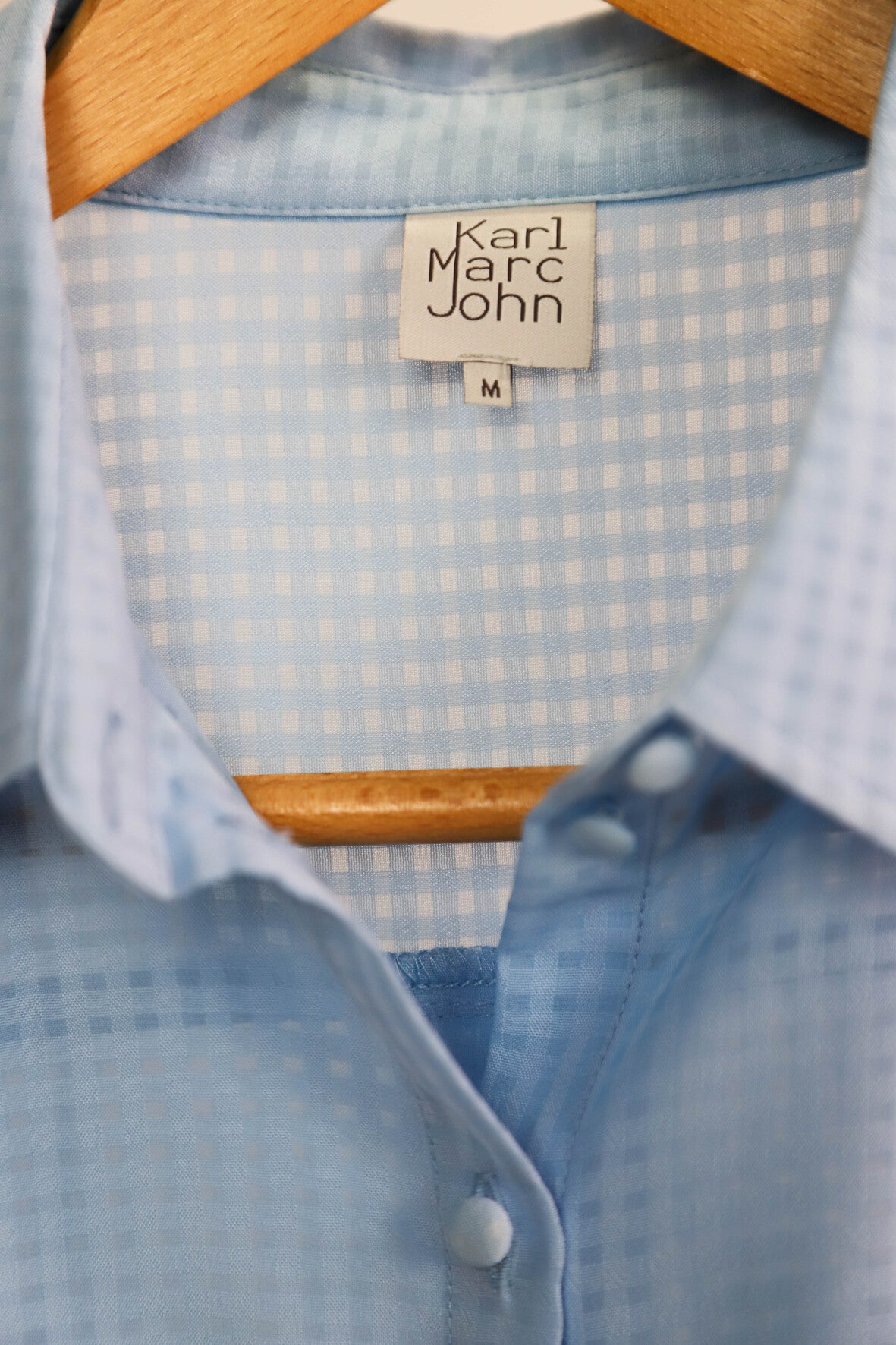 Chemise bleue Karl Marc John Taille M