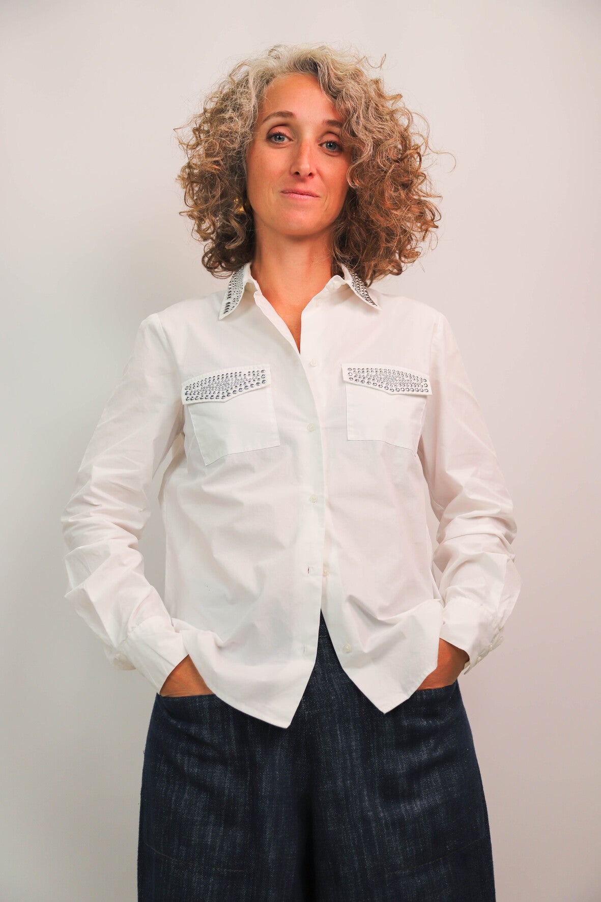 Chemise blanche Maje Taille S