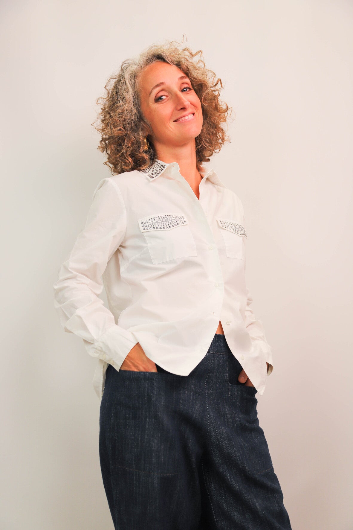 Chemise blanche Maje Taille S