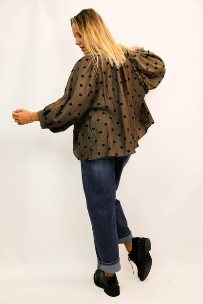 Jean baggy bleu Nina Carter Taille M - NEUF