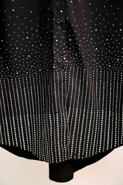 Chemise noire Elsa. M Taille S/M - NEUF