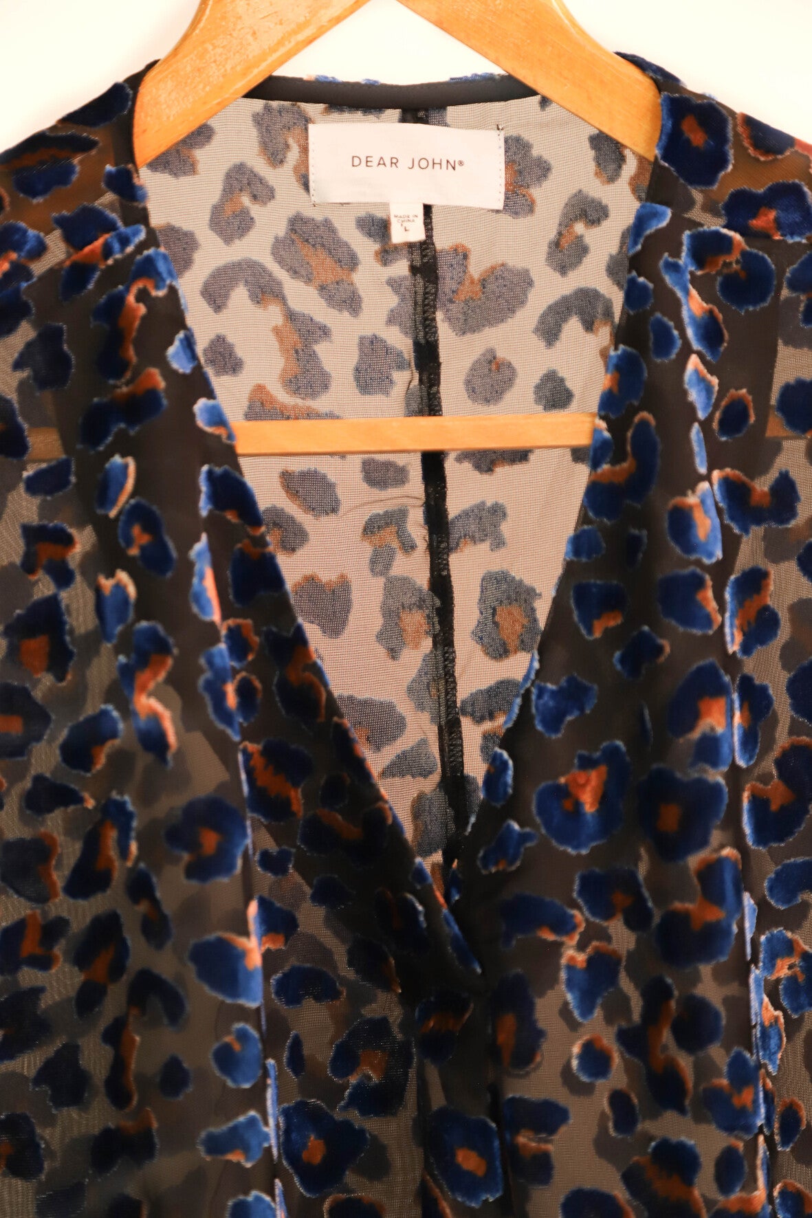 Blouse léopard Dear John Taille L