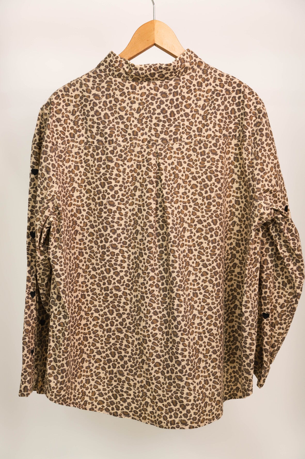 Chemise léopard et coeurs Musy Muse Taille L