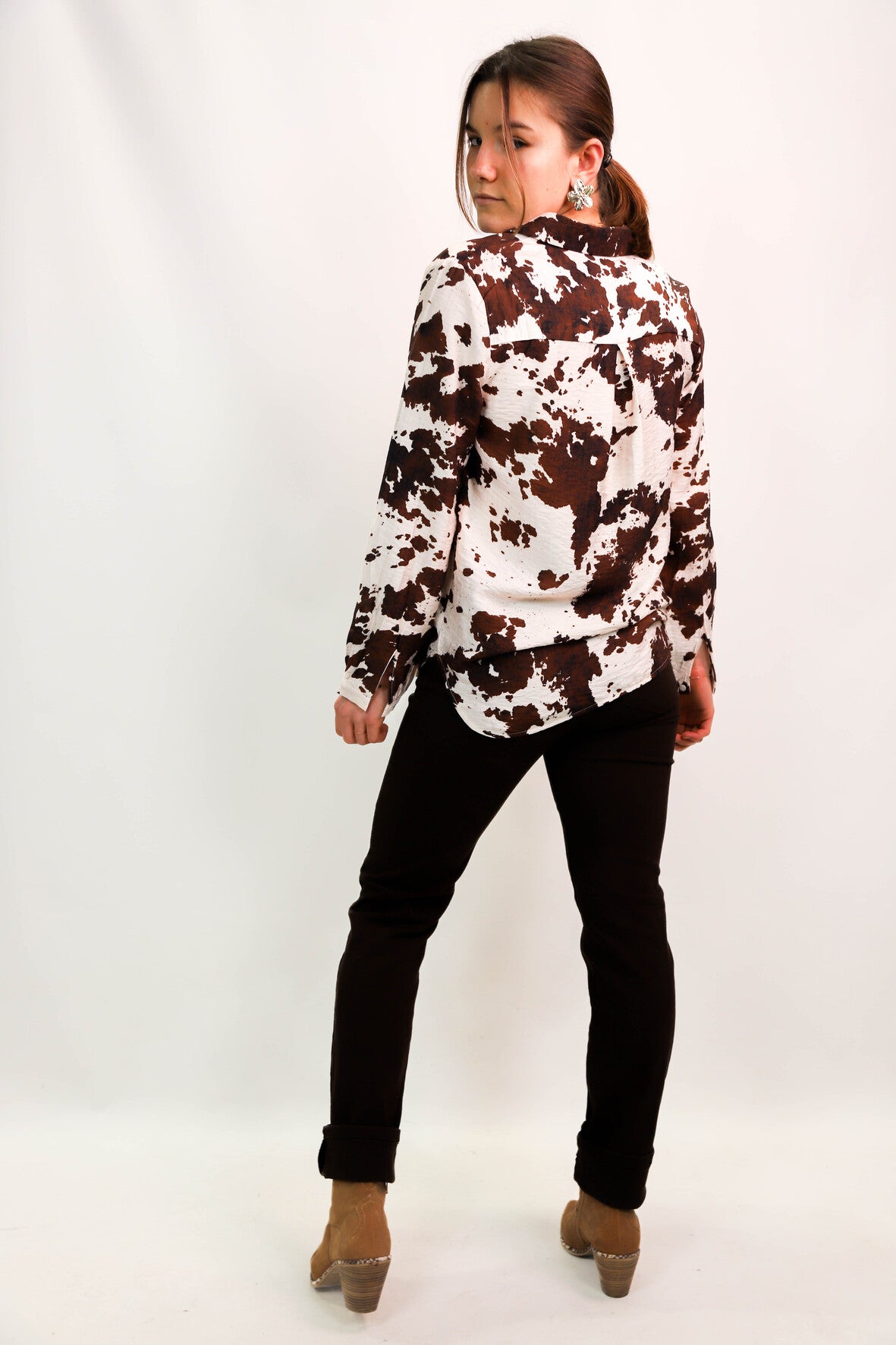 Jean marron Nina Carter Taille S - NEUF