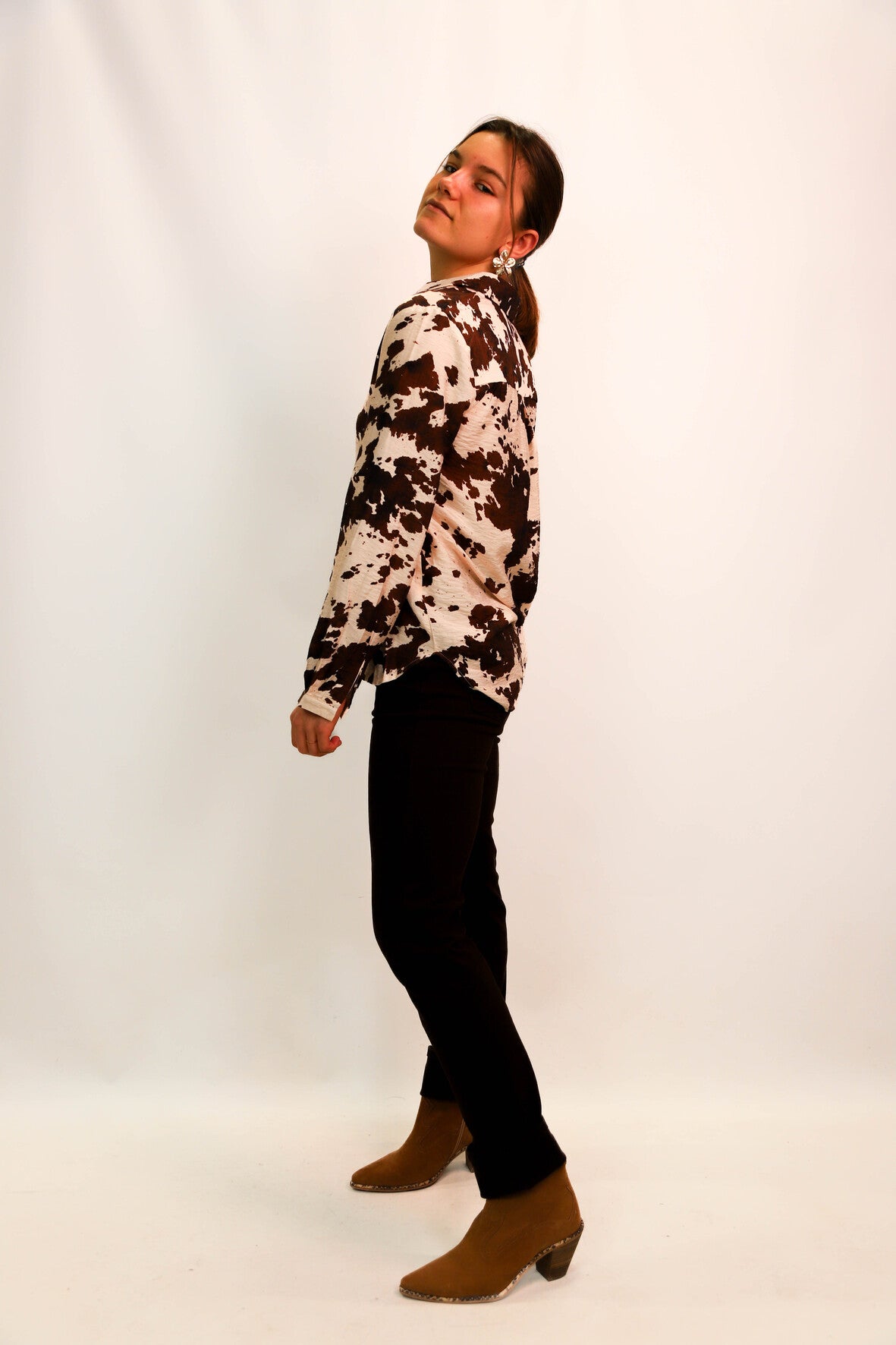 Jean marron Nina Carter Taille S - NEUF