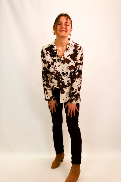 Chemise marron Akoz de toi Taille S
