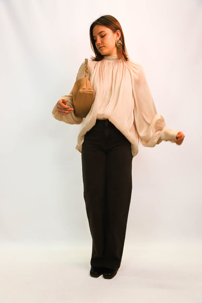 Jean marron Nina Carter Taille S - NEUF