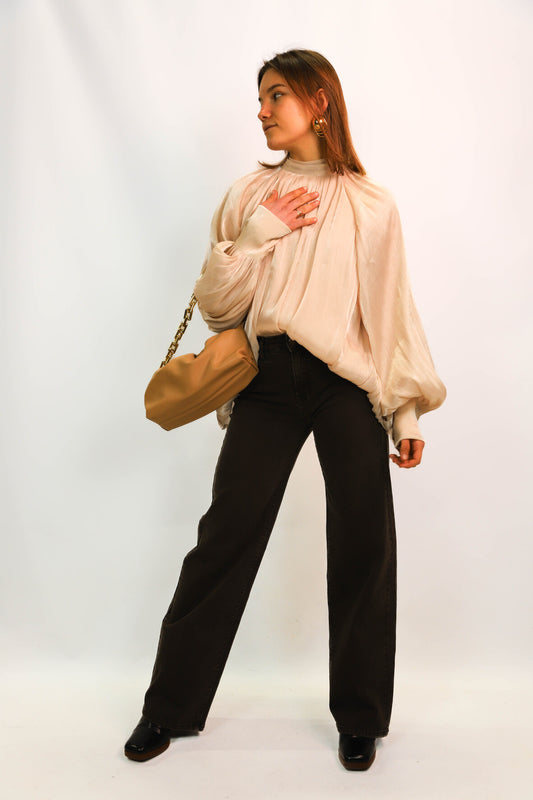 Jean marron Nina Carter Taille S - NEUF