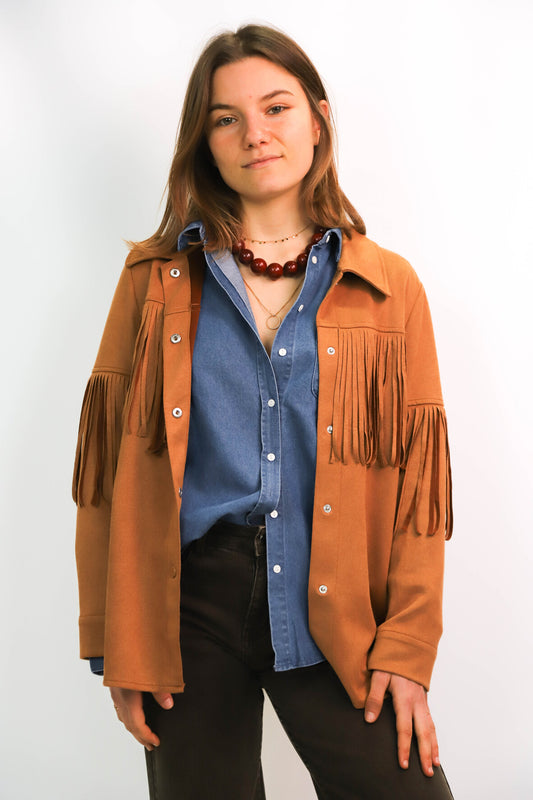 Surchemise marron Noless Taille S - NEUF