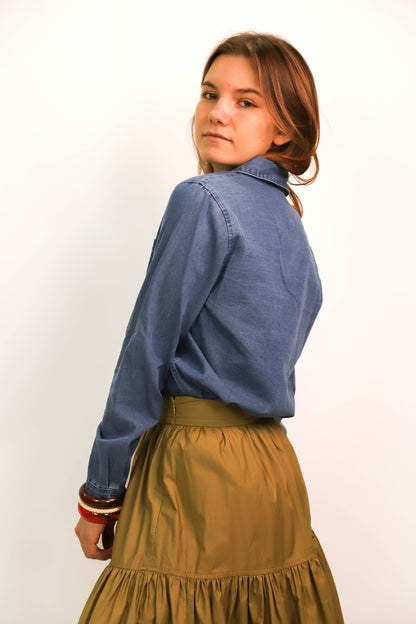 Chemise bleu Emi Jo Taille S