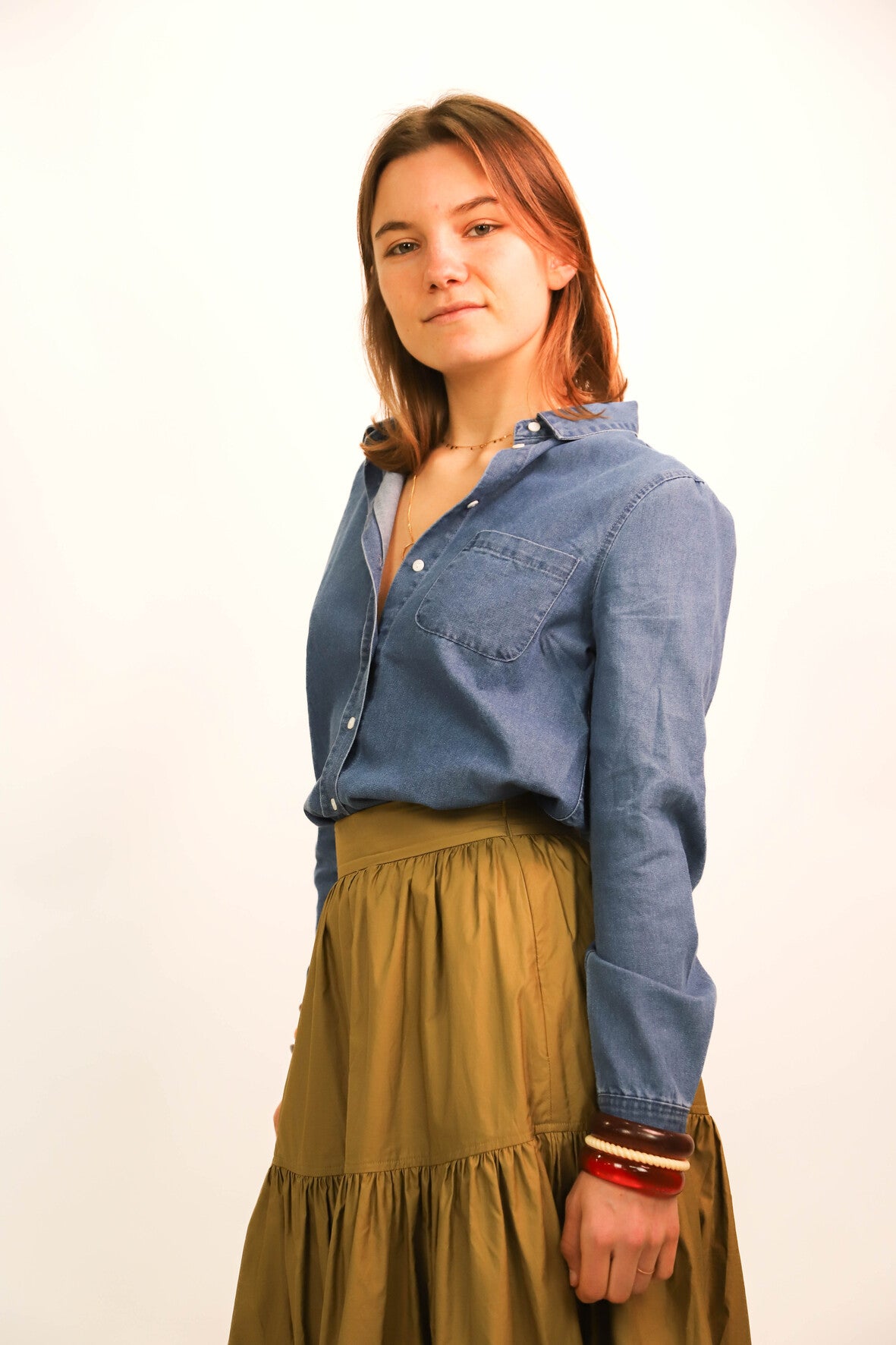 Chemise bleu Emi Jo Taille S