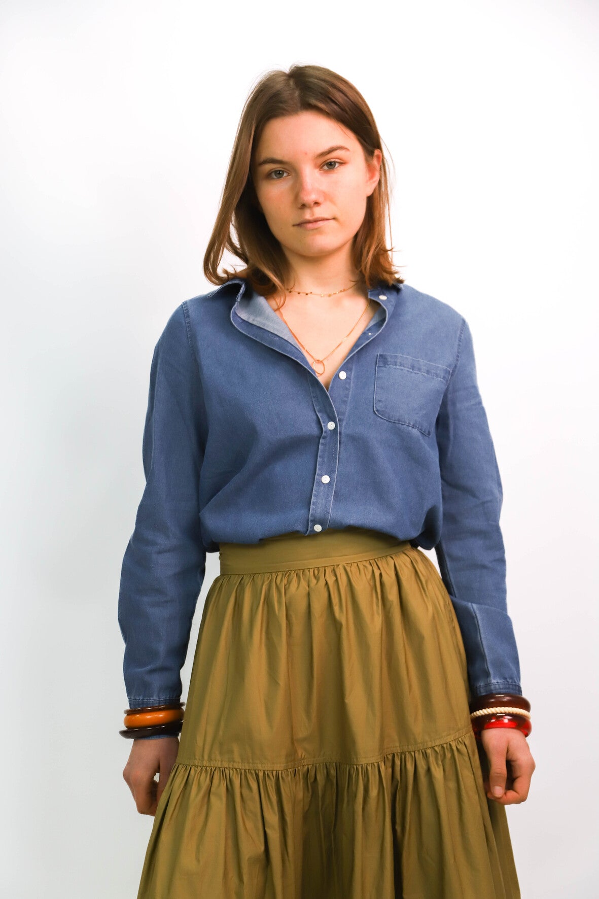 Chemise bleu Emi Jo Taille S