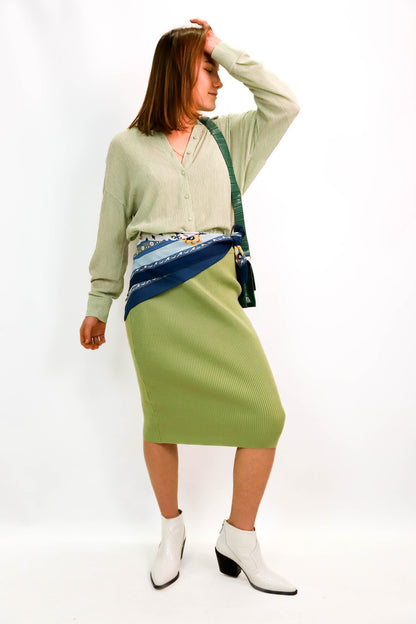 Jupe verte Stylewe Taille S