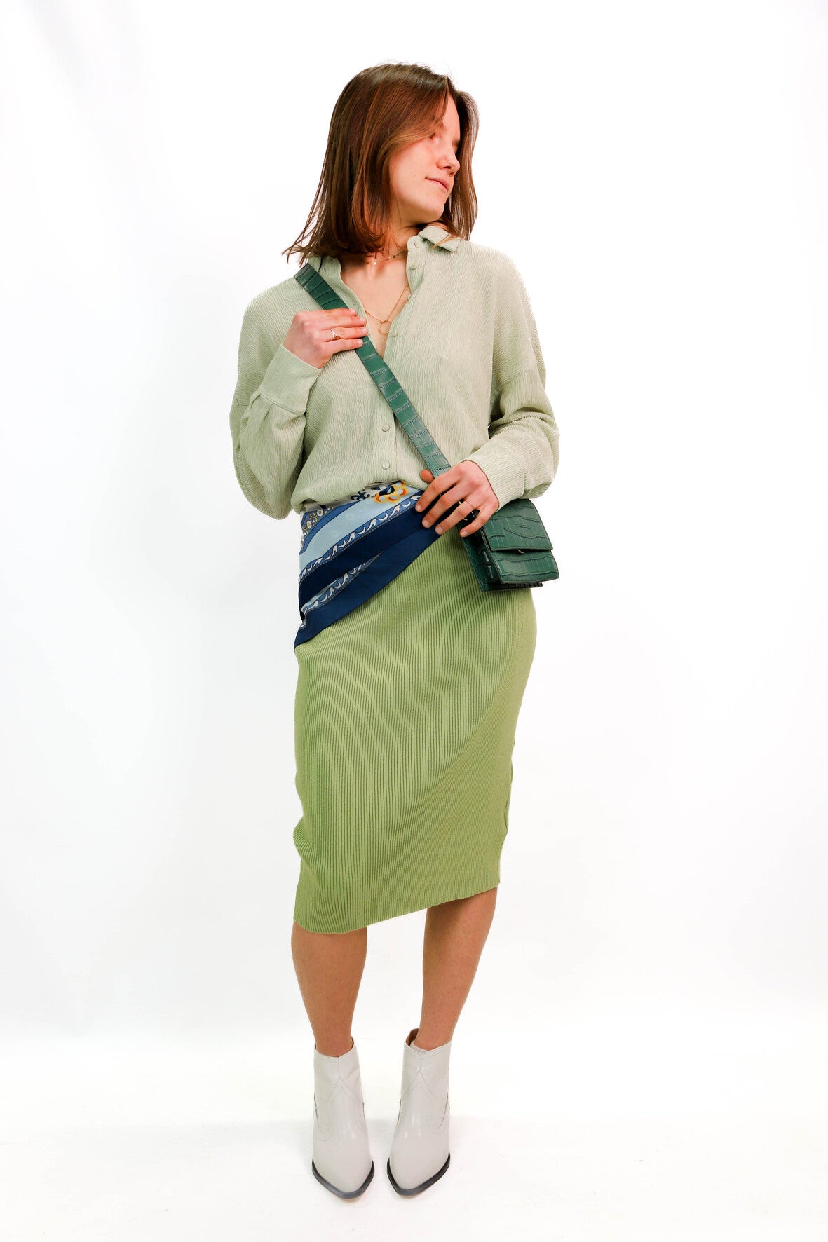 Jupe verte Stylewe Taille S