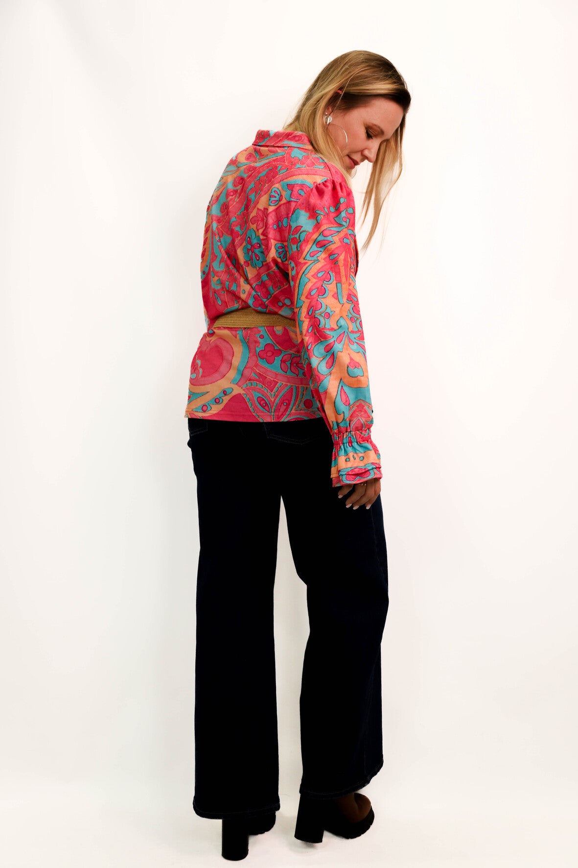 Blouse rose Maria et Gabriele Taille 3XL