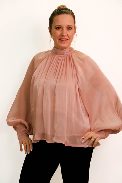 Blouse rose Lumine Taille Unique - NEUF
