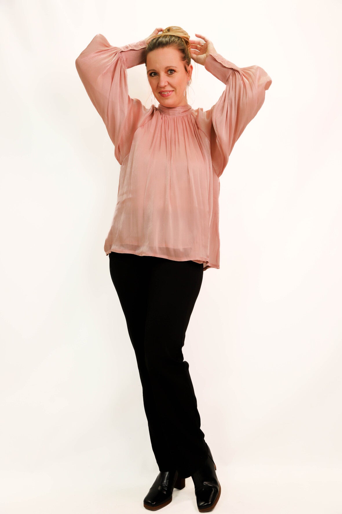 Pantalon noir taille haute Only Taille L