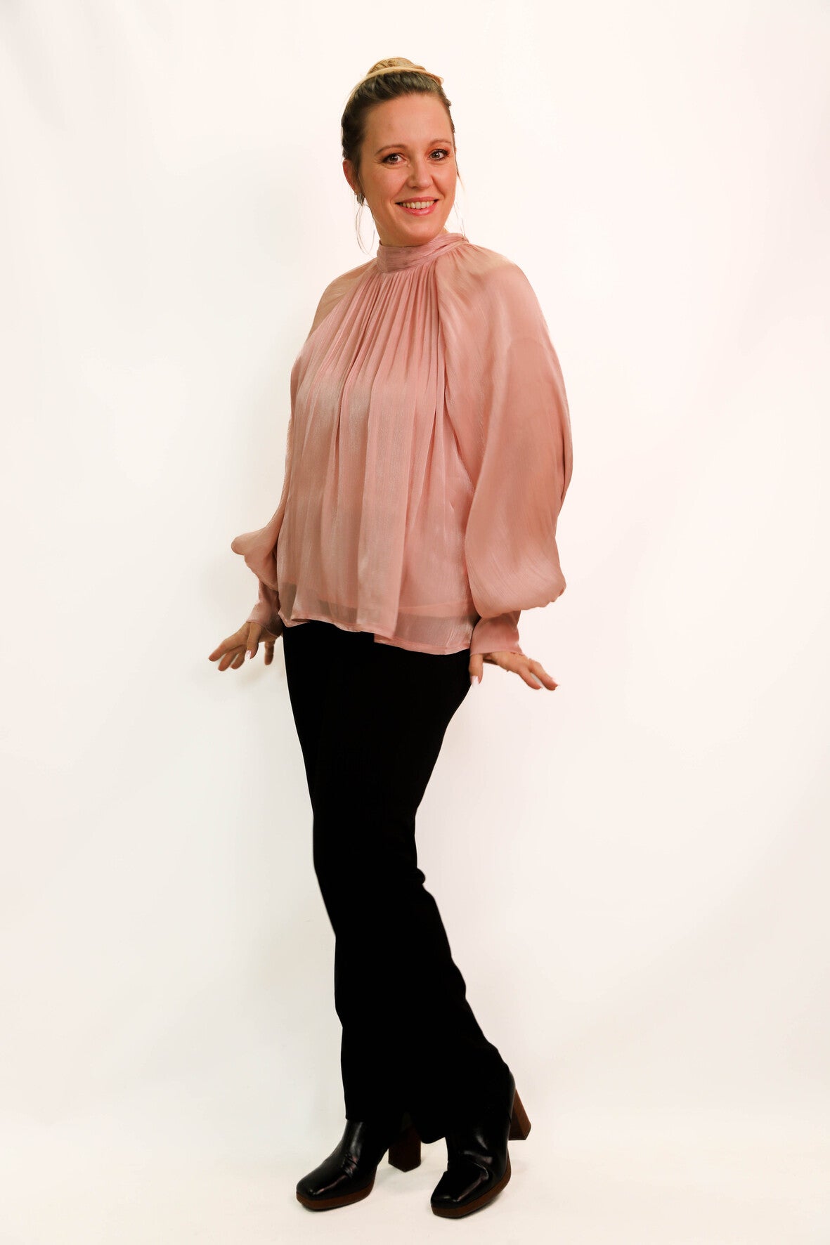 Blouse rose Lumine Taille Unique - NEUF
