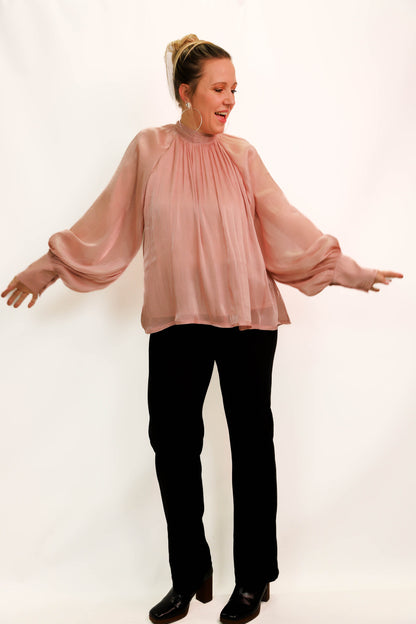 Blouse rose Lumine Taille Unique - NEUF